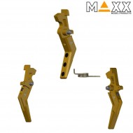 Speed Trigger Style A Dark Earth Cnc Advanced Maxx Model (mx-trg001sag) Speed Trigger Style A Dark Earth Cnc Advanced Maxx Model (mx-trg001sag)