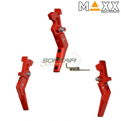 Speed Grilletto Style A Red Cnc Advanced Maxx Model (mx-trg001sar)