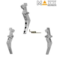 Speed Trigger Style B Silver Cnc Advanced Maxx Model (mx-trg001sbs)