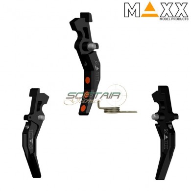 Speed Grilletto Style C Black Cnc Advanced Maxx Model (mx-trg001scb)