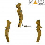 Speed Trigger Style C Dark Earth Cnc Advanced Maxx Model (mx-trg001scg) Speed Trigger Style C Dark Earth Cnc Advanced Maxx Model (mx-trg001scg)