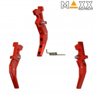 Speed Trigger Style C Red Cnc Advanced Maxx Model (mx-trg001scr) Speed Trigger Style C Red Cnc Advanced Maxx Model (mx-trg001scr)