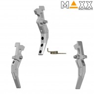 Speed Grilletto Style C Silver Cnc Advanced Maxx Model (mx-trg001scs) Speed Grilletto Style C Silver Cnc Advanced Maxx Model (mx-trg001scs)