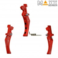 Speed Trigger Style D Red Cnc Advanced Maxx Model (mx-trg001sdr)