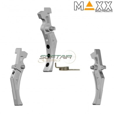 Speed Trigger Style D Silver Cnc Advanced Maxx Model (mx-trg001sds)