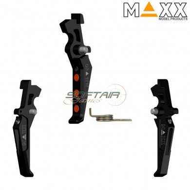 Speed Grilletto Style E Black Cnc Advanced Maxx Model (mx-trg001seb)