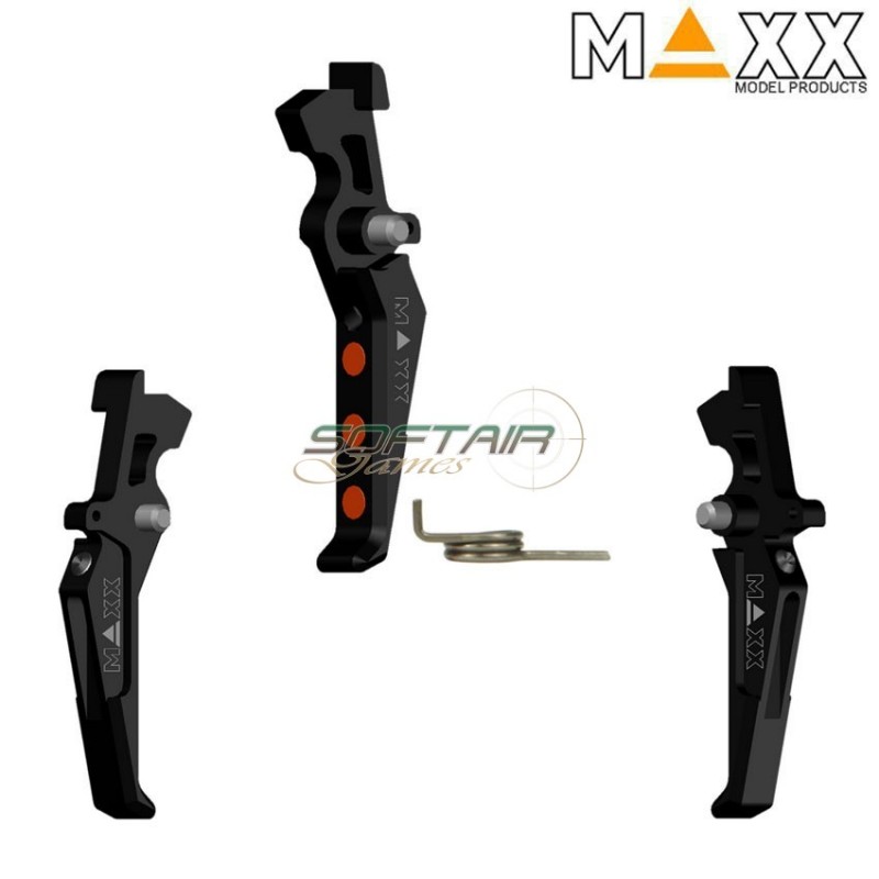 Speed Trigger Style E Black Cnc Advanced Maxx Model (mx-trg001seb)