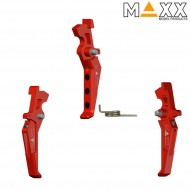 Speed Trigger Style E Red Cnc Advanced Maxx Model (mx-trg001ser) Speed Trigger Style E Red Cnc Advanced Maxx Model (mx-trg001ser)