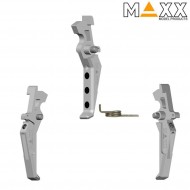 Speed Trigger Style E Silver Cnc Advanced Maxx Model (mx-trg001ses) Speed Trigger Style E Silver Cnc Advanced Maxx Model (mx-trg001ses)