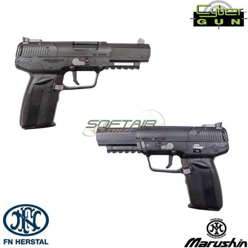 Pistola A Co2 Fn 5-7 Five Seven Black Cybergun (200507) - Softair Games -  ASG Softair San Marino