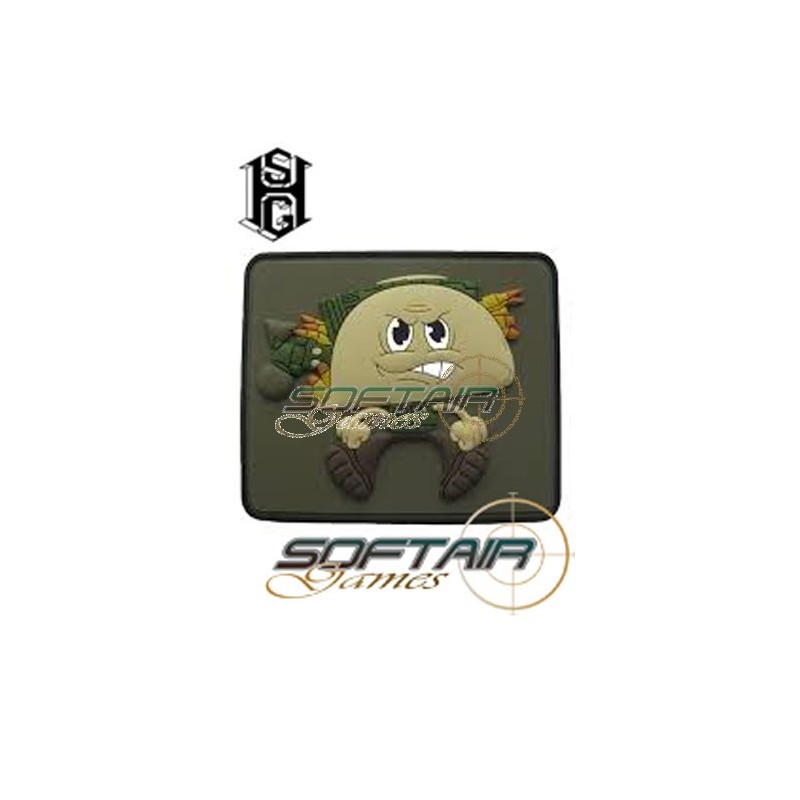 Patch Pvc Hsgi Taco Man Olive Drab (cod.90tmp0od)