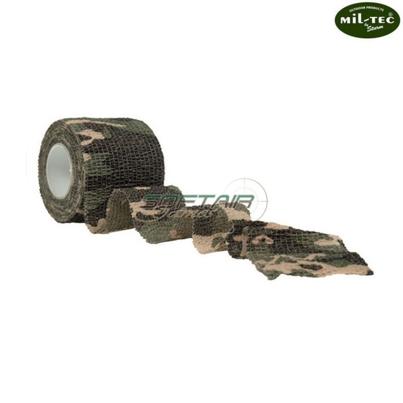 Nastro Elastico Woodland Mil-tec (15933020)