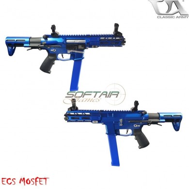 Electric Rifle Nemesis X9 Smg Full Metal Blue Classic Army (ca-211545)
