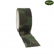 Adhesive Tape Woodland Mil-tec (15934020) Adhesive Tape Woodland Mil-tec (15934020)