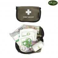 Piccolo Kit Medico Pronto Soccorso Olive Drab Mil-tec (16026001) Piccolo Kit Medico Pronto Soccorso Olive Drab Mil-tec (16026001)