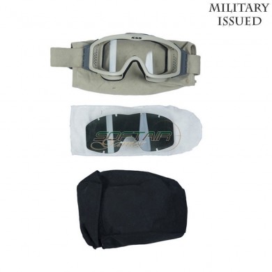 Us Ess Protection Goggles W.cover Military Issued (mi-91567150)