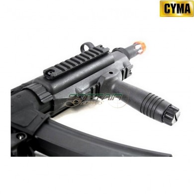 Set Rail Handguard Black Per Mp5 Aeg Cyma (c43)