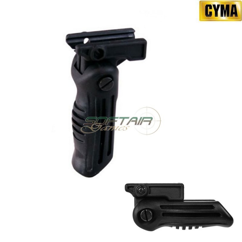 Vertical Folding Black Grip Cyma (c57-bk)