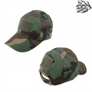 Cappello Baseball Tattico Woodland Frog Industries® (fi-008283-wd)