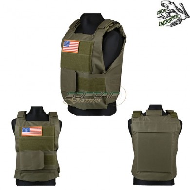 Body Armor Vest Ver.2 Olive Drab Frog Industries® (fi-000888-od)