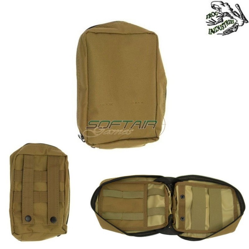 Utility/medical Blow Out Pouch Tan Frog Industries® (fi000435tan