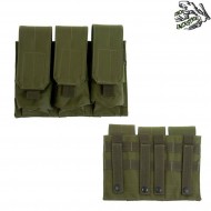 Triple Magazines Pouch M4/ak Olive Drab Frog Industries® (fi-000571-od)