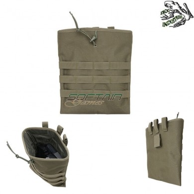 Tasca High Speed Ver.2 Magazine Dump Pouch Olive Drab Frog Industries® (fi-001410-od)