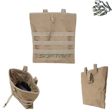 Tasca High Speed Ver.2 Magazine Dump Pouch Coyote Frog Industries® (fi-001411-tan)