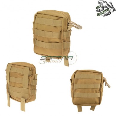 Large Cargo Utility Coyote Pouch Frog Industries® (fi-016402-tan)