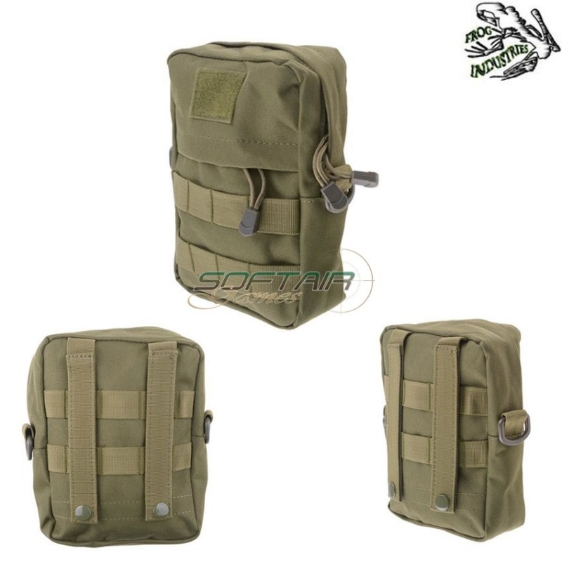 Tasca Cargo Olive Drab Con Taschina Frog Industries® (fi-018854-od)