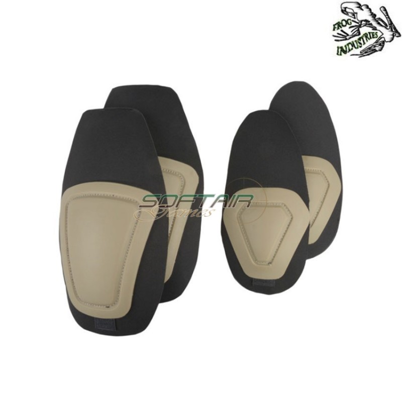 Set Inserti Ginocchiere & Gomitiere Coyote Frog Industries® (fi-0036185-tan) Set Inserti Ginocchiere & Gomitiere Coyote Frog Industries® (fi-0036185-tan)