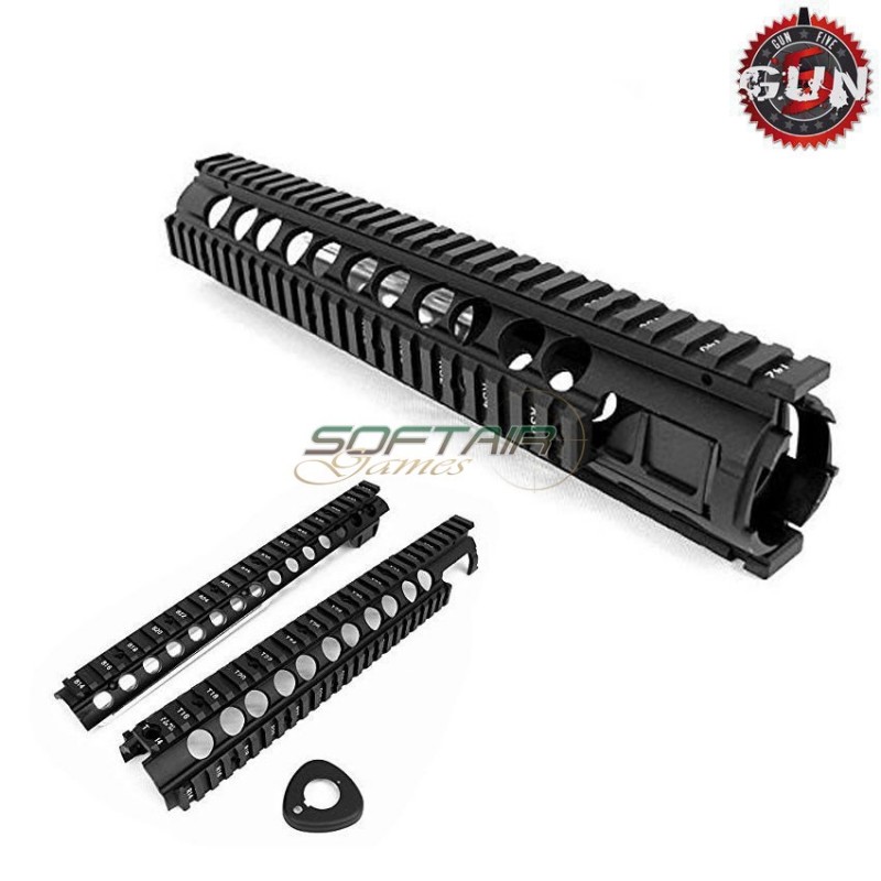 Handguard Ris 12" M16a4 Type Black Gun Five (gf-049)