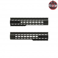 Handguard 255mm 10" Urx 4 In Alluminio Cnc Black Gun Five (gf-062b)