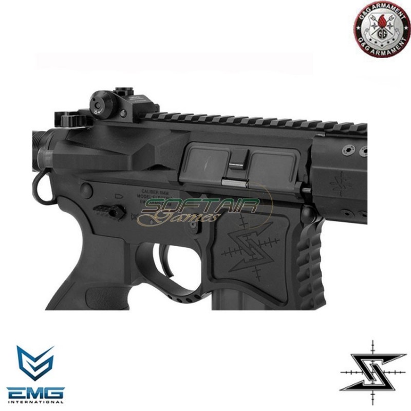 Fucile Elettrico Ar-15 Sbr8 Black G2 System Emg Seekins Precision G&g (gg-tgr-015-br8-bnb)