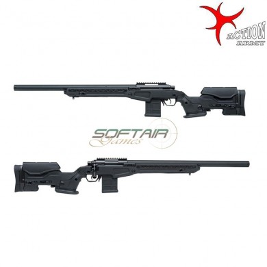 Fucile A Molla Sniper Aac T10 Vsr-10 Type Black Action Army (aa-aac-t10-bk)