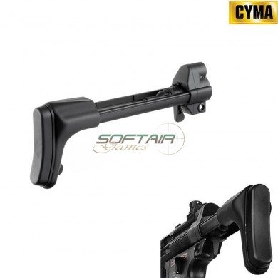 Tactical Stock Black Per Serie Mp5 Cyma (cm-005491)