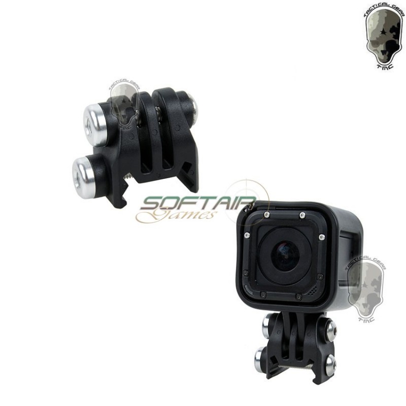Rail Mount 20mm Black Per Gopro Tmc (tmc-hr387-bk)