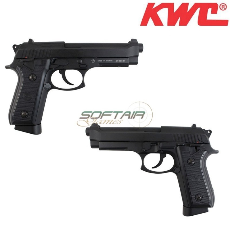Co2 Pistol Beretta Pt92 Full Metal Black Full Auto Kwc (kwc-pt92) Co2 Pistol Beretta Pt92 Full Metal Black Full Auto Kwc (kwc-pt92)