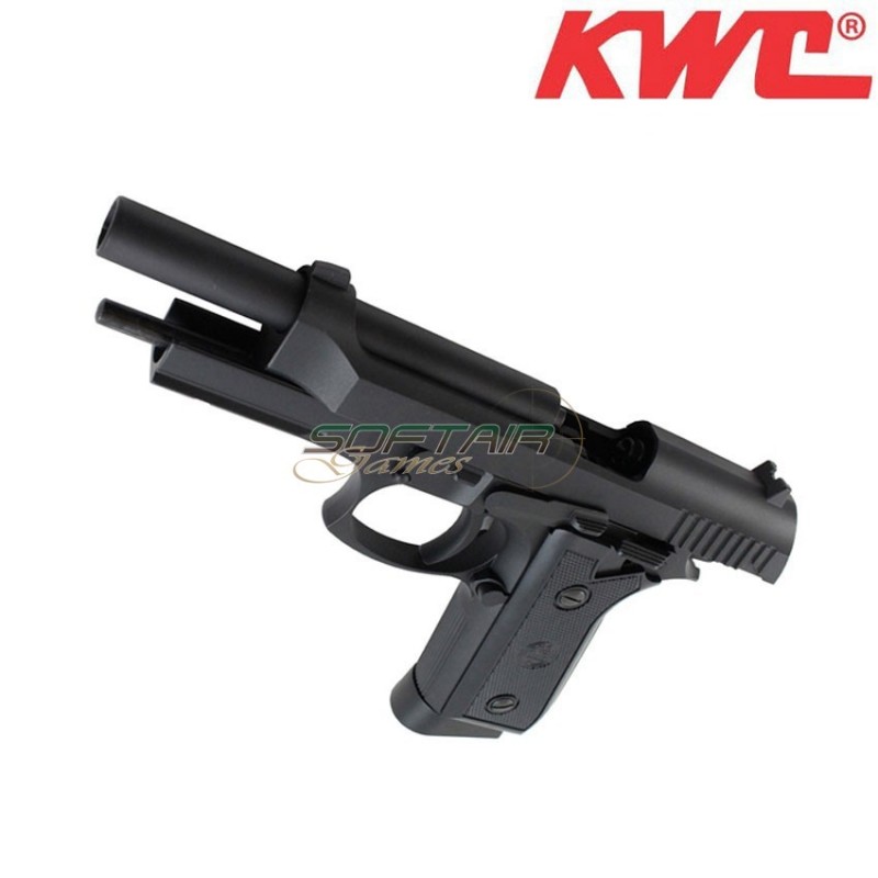 Pistola A Co2 Beretta Pt92 Full Metal Black Full Auto Kwc (kwc-pt92) -  Softair Games - ASG Softair San Marino