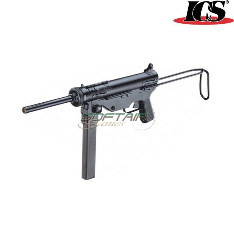 Electric Rifle Wwii M3 Greaser Submachine Gun Black Ics (ics-ic-200)