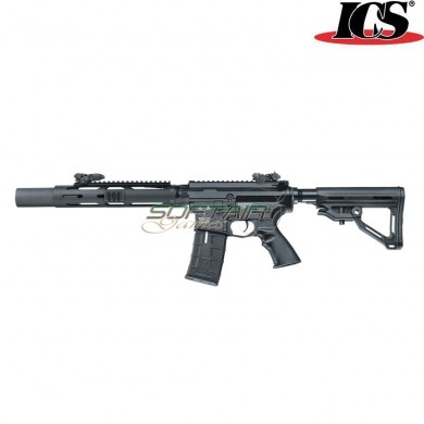 Electric Rifle Blowback M4 Cxp Hop Tubular Sd Mtr Black Ics (ics-ic-380b)