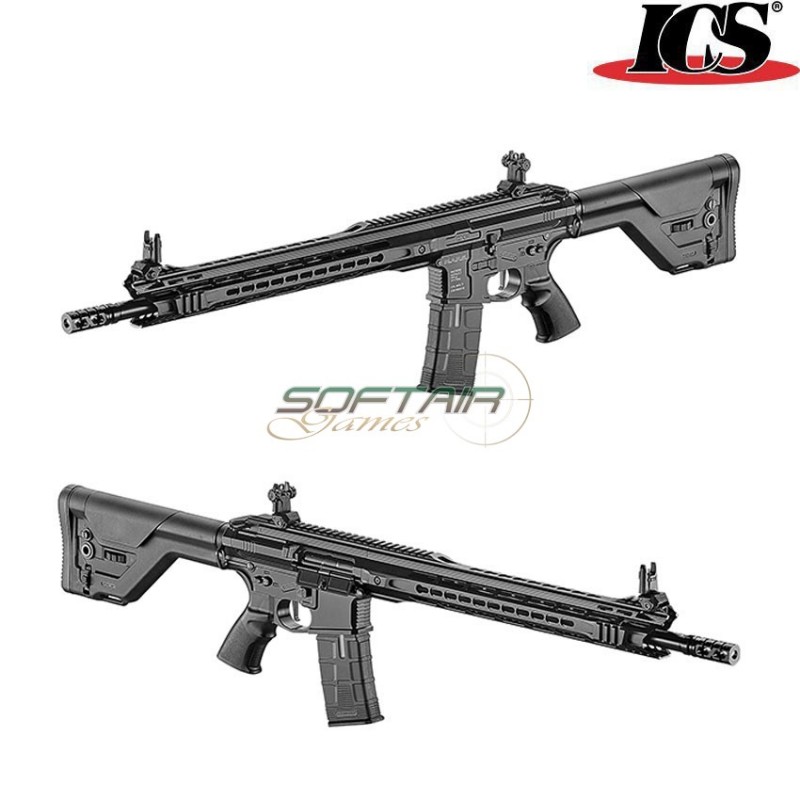 Fucile Elettrico Scarrellante M4 Cxp Mars Dmr Black Ics (ics-ic-303b)