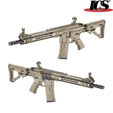 Electric Rifle Blowback M4 Cxp Mars Carbine Tan Ics (ics-ic-302t)