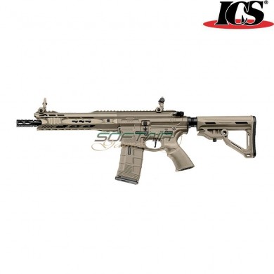 Electric Rifle Blowback M4 Cxp Mars Sbr Tan Ics (ics-ic-301t)