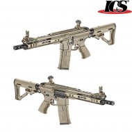 Fucile Elettrico Scarrellante M4 Cxp Mars Sbr Tan Ics (ics-ic-301t)