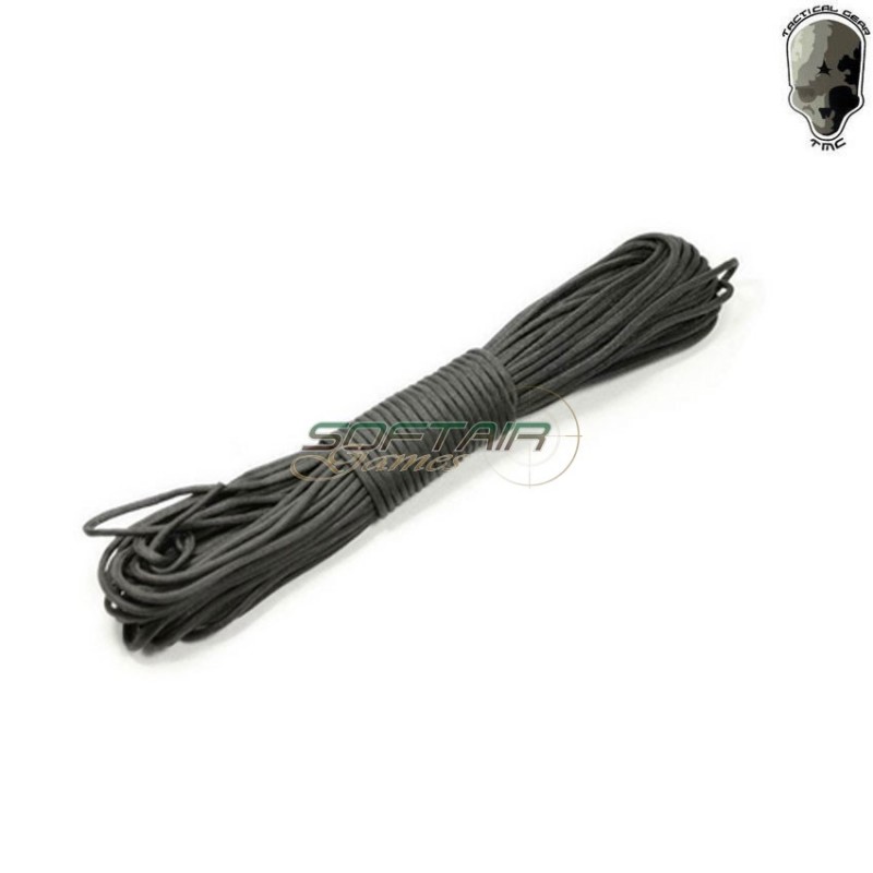 Paracord In Nylon Da 30 Metri Black Tmc (tmc-0785)