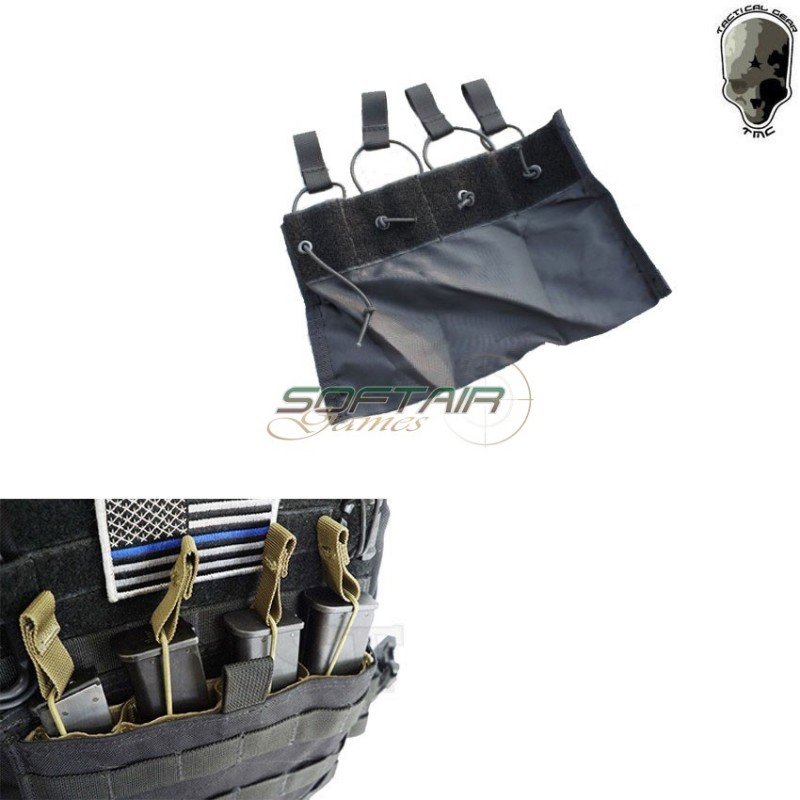 Inner Pouch Black 4 Posts For Mp7 Magazines Tmc (tmc-1789-bk)