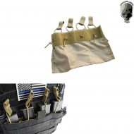 Inner Pouch Khaki 4 Posts For Mp7 Magazines Tmc (tmc-1789-kk)