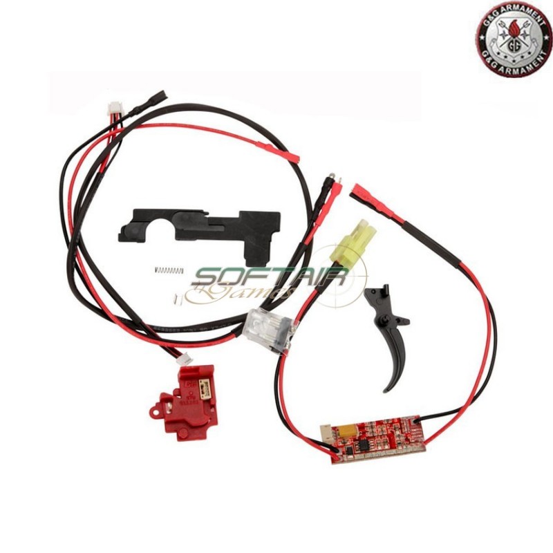 Set Etu 2.0 & Mosfet 3.0 W/standard Trigger For 2 Version Back Wires Aeg G&g (gg-11137)