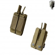 Tasca Doppia Fast Khaki Per Caricatori Mp7 Tmc (tmc-1805-kh)